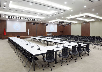 Multi-Purpose Hall Of Administrative Building In Bilkent City Hospital